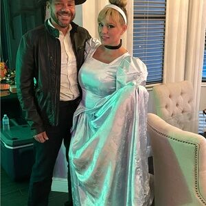 Elegant Light Blue Gown